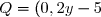 Q = (0,2y - 5)^2